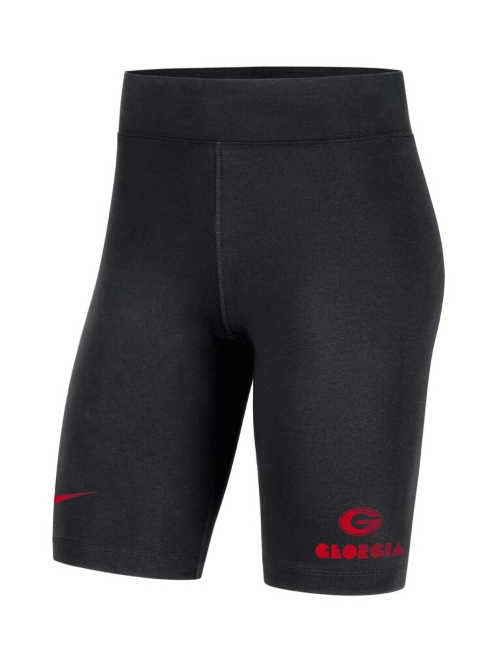 LIKE NEW Nike Women's University of Georgia Essential Tri-Blend Bike Shorts